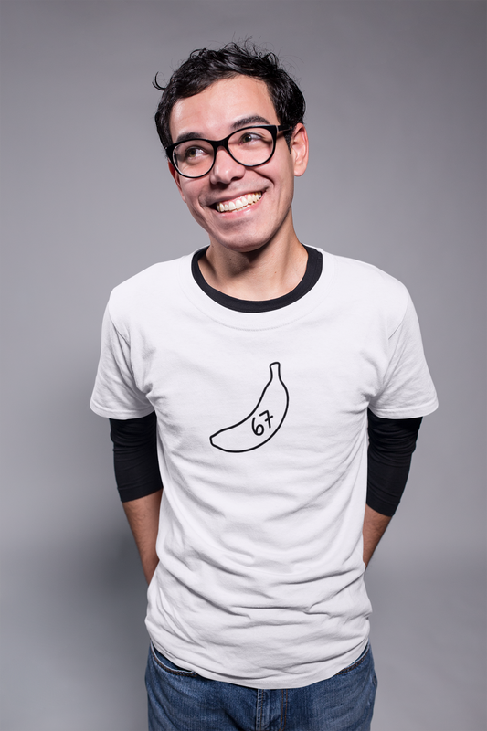 67 Banana Meme T-Shirt – Funny Internet Meme Tee for Men & Women
